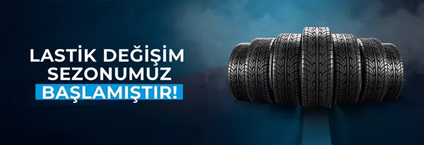 Duyuru görseli: Lastik değişim sezonumuz başlamıştır